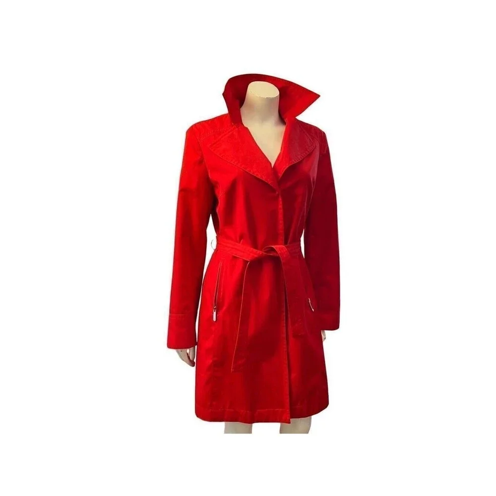 Michael Kors Trench Coat jacket Size M